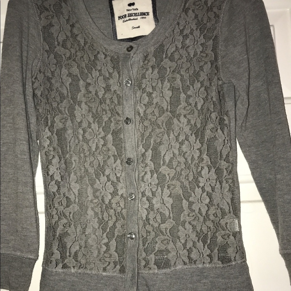 Cute grey sweater